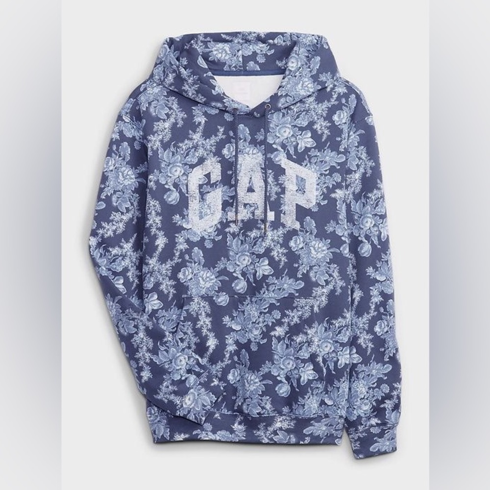 GAP x LoveShackFancy Floral Logo Hoodie
